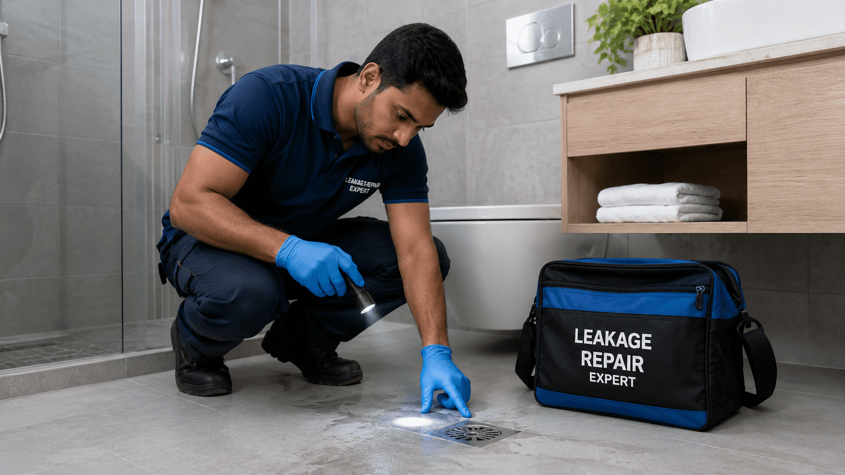 Bathroom Leakage Repair